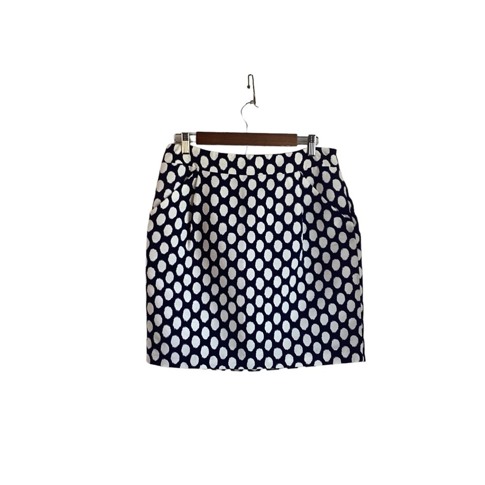 Loft Women’s Blue & White Straight Skirt.  Size 6